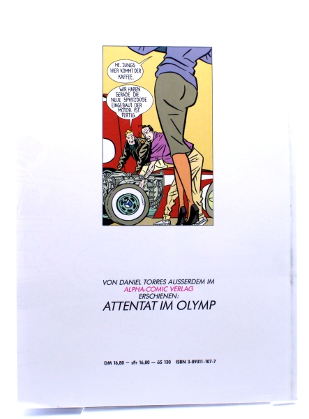 alpha Comic Album (Softcover): Sabotage von Daniel Torres